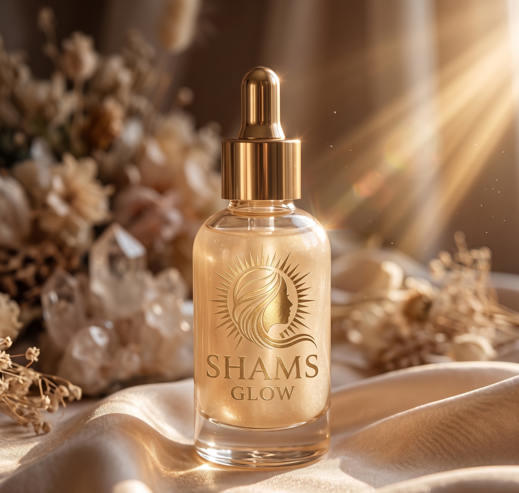 Luxury skincare product texture